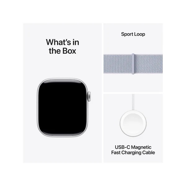 APPLE WATCH SERIES 10 SILVER ALUMINIUM CASE 42mm