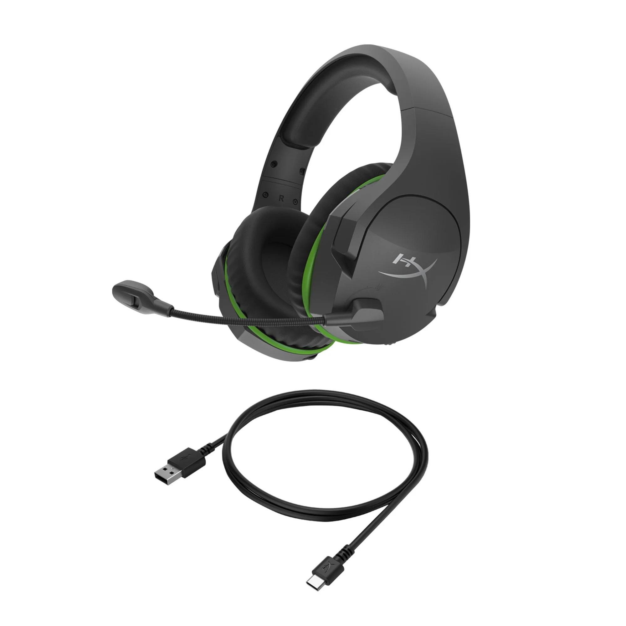 HyperX CloudX Stinger Core - Wireless Gaming Headset (Black-Green) - Xbox