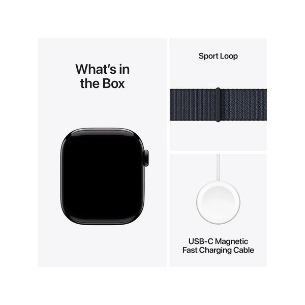 APPLE WATCH SERIES 10 JET BLACK ALUMINIUM CASE 42mm