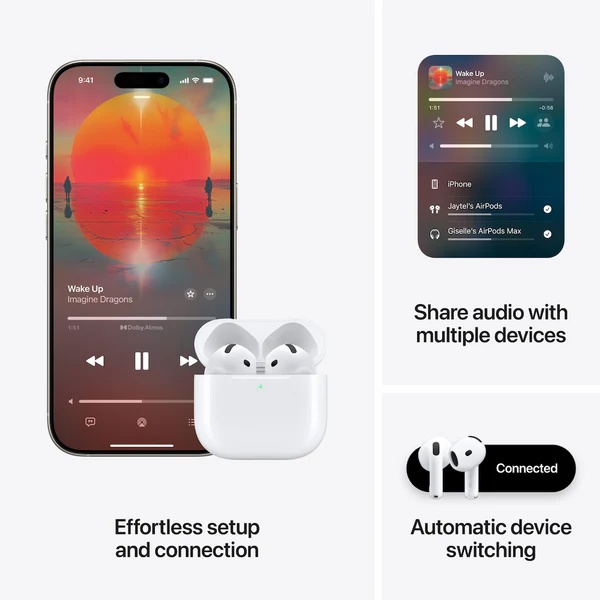 AIRPODS 4 WITH ACTIVE NOISE CANCELLATION